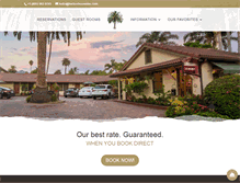 Tablet Screenshot of harborhouseinn.com